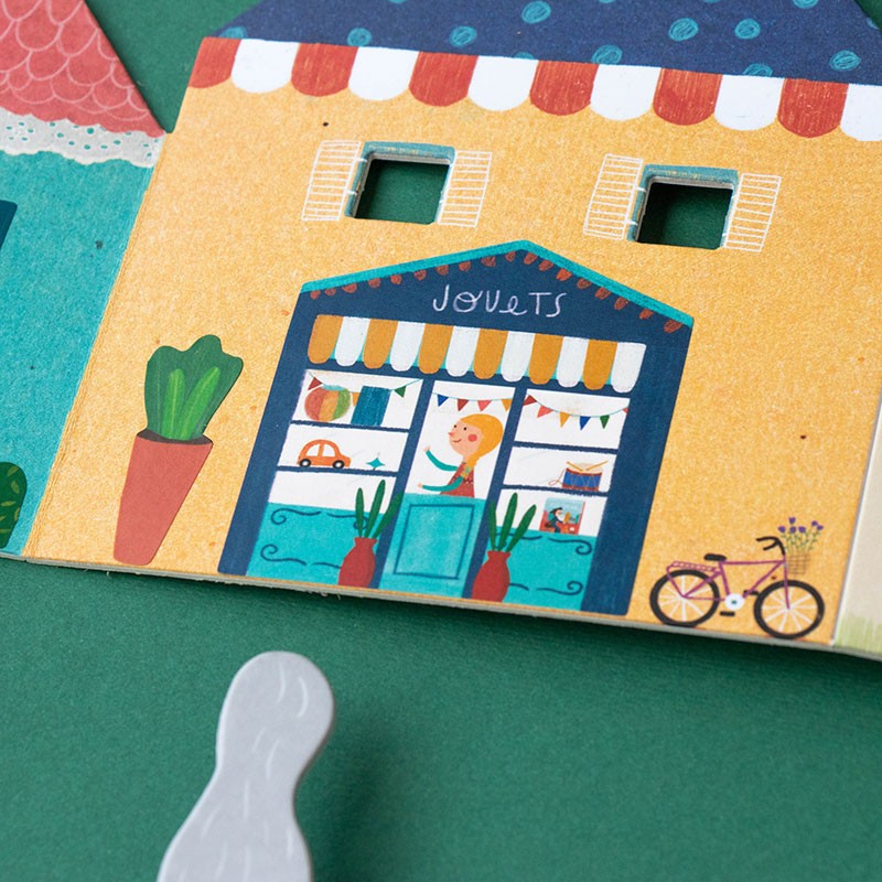 Creative houses sticker activity